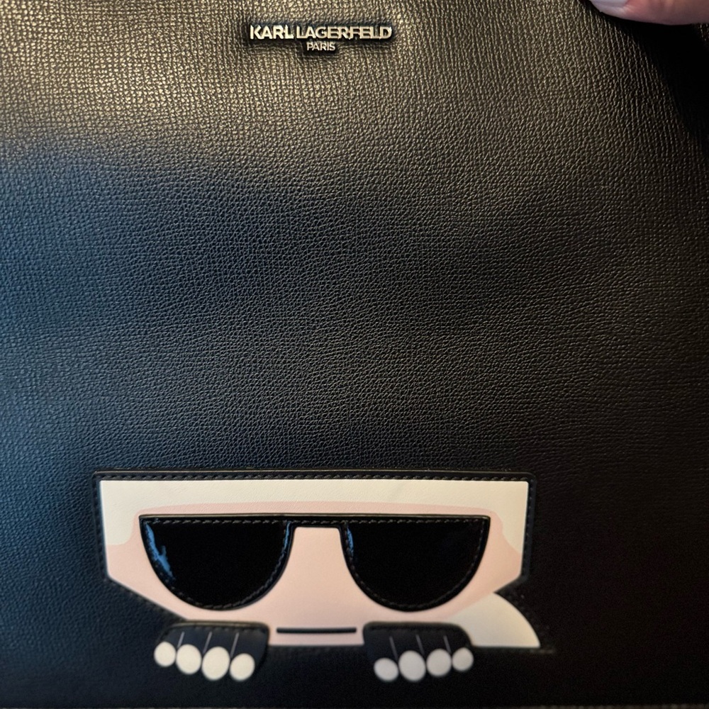 KARL LAGERFELD LARGE TOTE - Picture 6 of 9